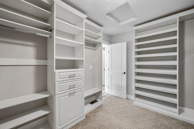 11061 Kingfisher Pl, Plain City, OH 43064 - walk in closet featuring attic access