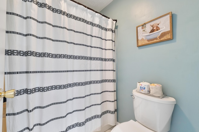 51 Township Rd Unit 1357, South Point, OH 45680 - bathroom with toilet and curtained shower