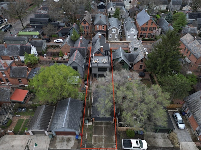 324 Jackson St, Columbus, OH 43206 - bird's eye view featuring a residential view