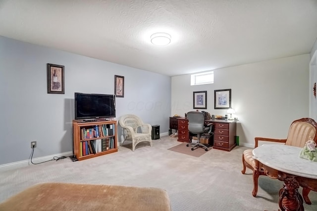 3995 Kensingwood Dr, Columbus, OH 43230 - office space with baseboards, carpet flooring, and a textured ceiling