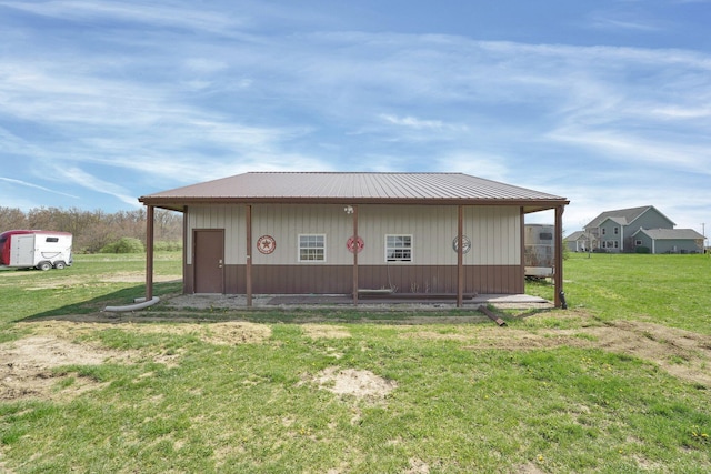 view of outbuilding featuring an outbuilding