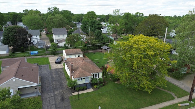 624 W 1st St, Springfield, OH 45504 - aerial view of residential area