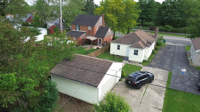624 W 1st St, Springfield, OH 45504 - aerial view of property and surrounding area