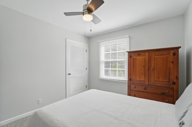 105 Chapin Pl, Granville, OH 43023 - bedroom featuring a ceiling fan