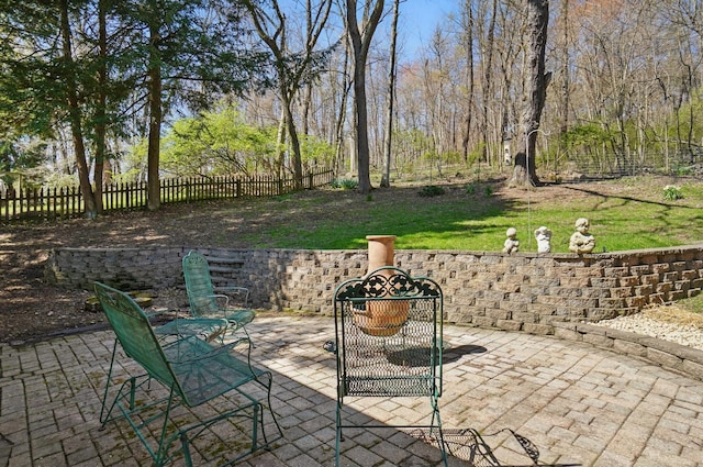 105 Chapin Pl, Granville, OH 43023 - view of patio with fence