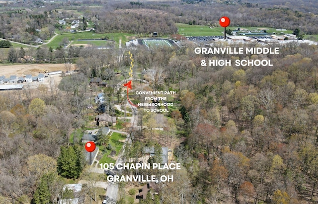 105 Chapin Pl, Granville, OH 43023 - map