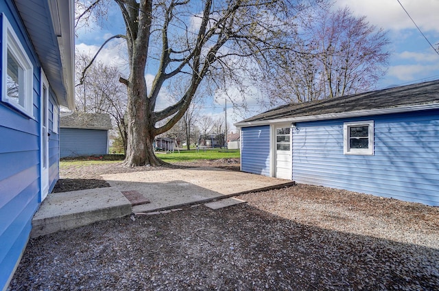 153 N High St, Mount Victory, OH 43340 - view of yard featuring a patio