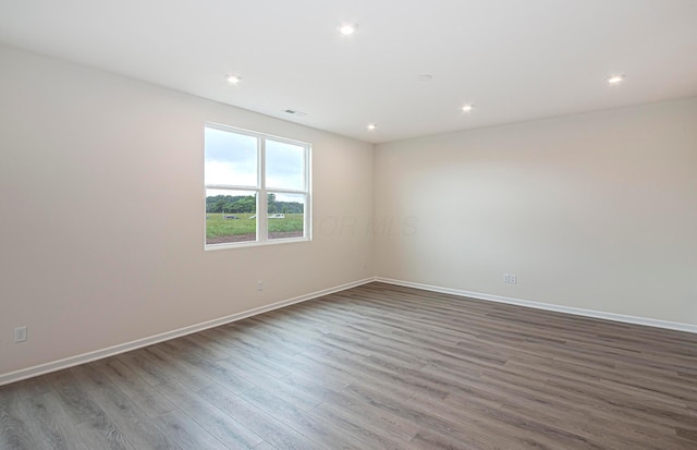 5537 Violet St Lot 367, South Bloomfield, OH 43103 - spare room featuring wood finished floors and recessed lighting