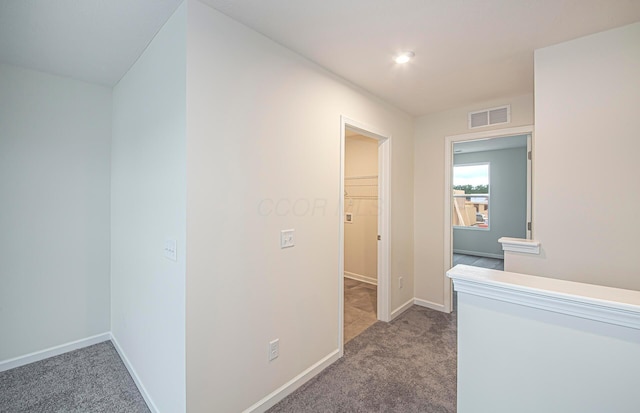 5537 Violet St Lot 367, South Bloomfield, OH 43103 - hall featuring carpet flooring and recessed lighting