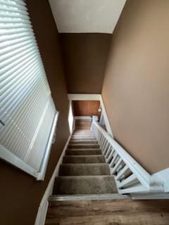 371 Hensel Ave, Springfield, OH 45505 - stairs featuring wood finished floors