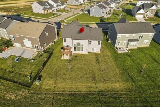 6003 Honey Farm Way, Grove City, OH 43123 - drone / aerial view with a residential view