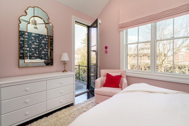 251 E Deshler Ave, Columbus, OH 43206 - bedroom with access to exterior and multiple windows
