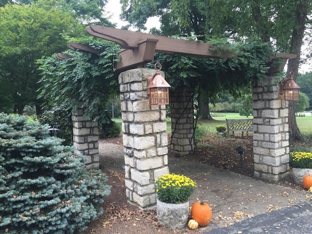 view of gate