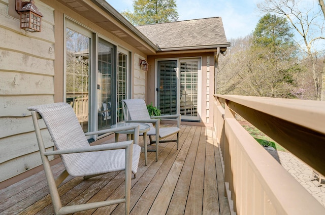 view of deck