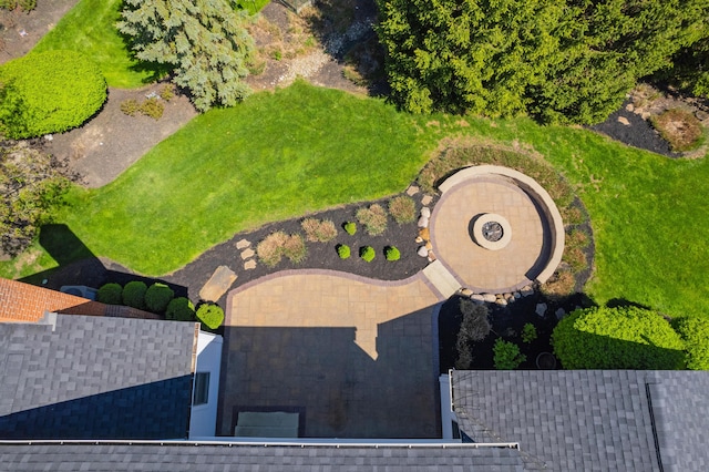 drone / aerial view
