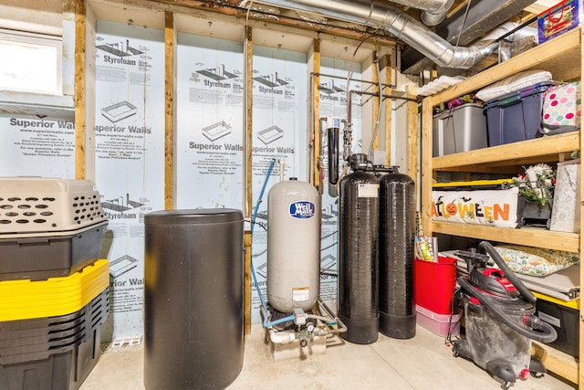 view of utility room