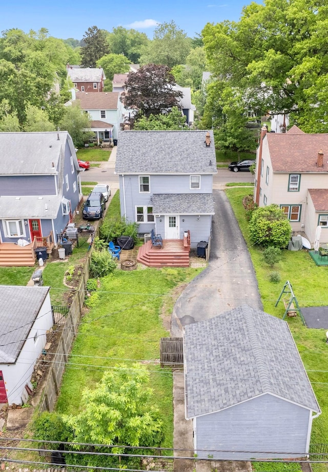 742 S Cassingham Rd, Bexley, OH 43209 - aerial perspective of suburban area