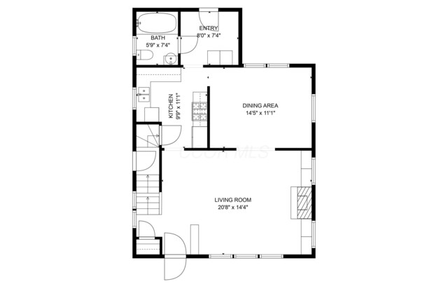 742 S Cassingham Rd, Bexley, OH 43209 - view of floor plan / room layout