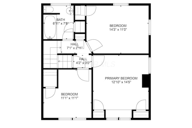 742 S Cassingham Rd, Bexley, OH 43209 - view of floor plan / room layout