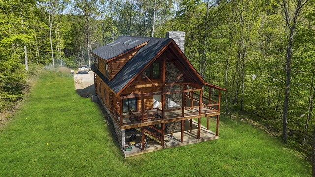 16073 Nickel Plate Rd, Logan, OH 43138 - view of outbuilding featuring a forest view