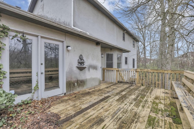 view of deck