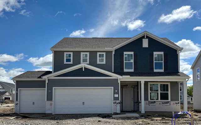 1565 Crest Dr Lot 2561, Galena, OH 43021 - view of front of house with covered porch and a shingled roof