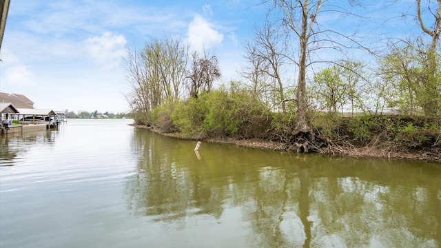 property view of water