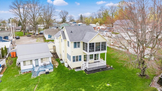 40 Beacon Light Ln, Buckeye Lake, OH 43008 - aerial view featuring a residential view