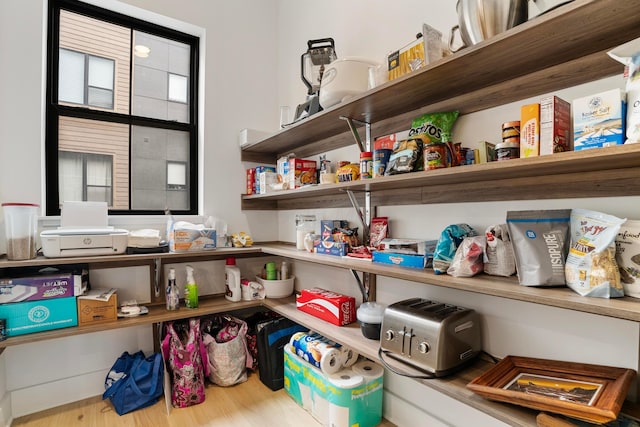 view of pantry