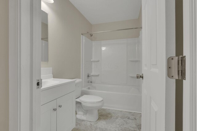 574 Koebel Ave, Columbus, OH 43207 - full bathroom with shower / washtub combination, toilet, and vanity