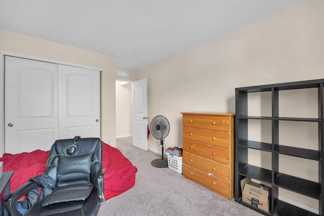 interior space with baseboards and visible vents