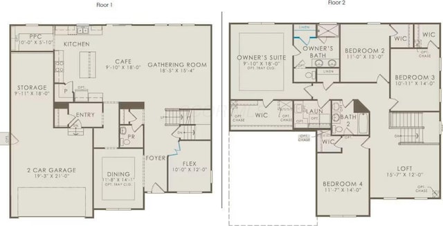 1104 Portrush Dr Lot 2151, Sunbury, OH 43074 - home floor plan