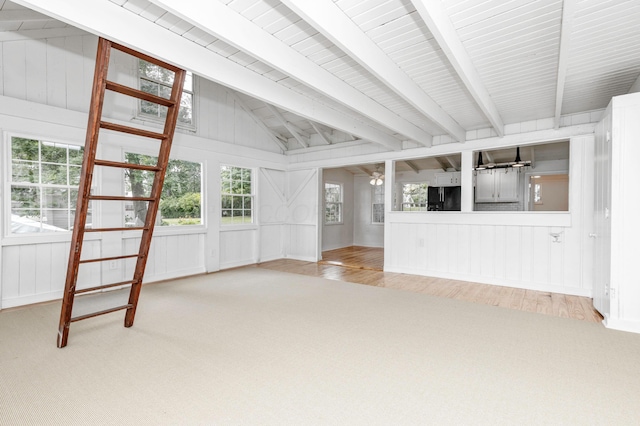 13384 Orchard Is NE, Millersport, OH 43046 - unfurnished living room with carpet flooring and healthy amount of natural light