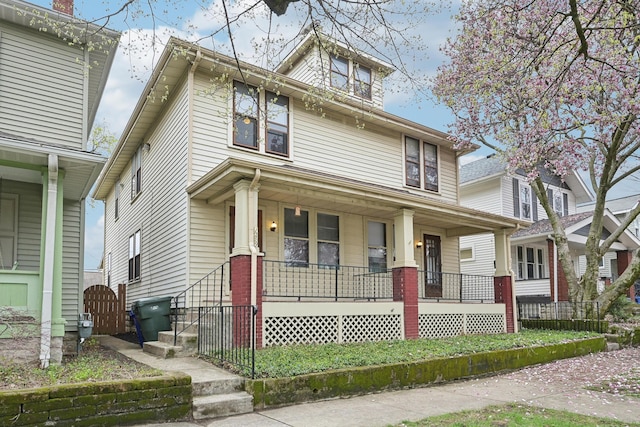 1287 City Park Ave, Columbus, OH 43206 - traditional style home featuring a porch