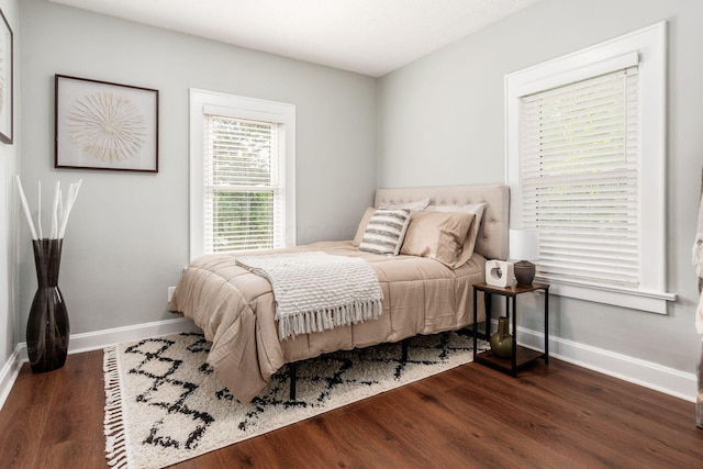 1069 Miller Ave, Columbus, OH 43206 - bedroom with baseboards and wood finished floors