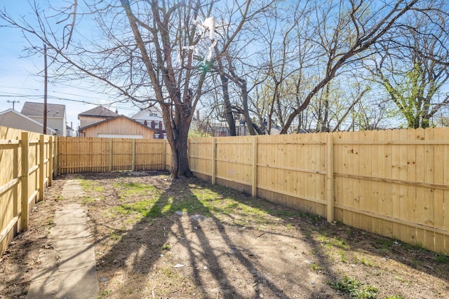776 S 22nd St Unit 774, Columbus, OH 43206 - view of yard featuring a fenced backyard