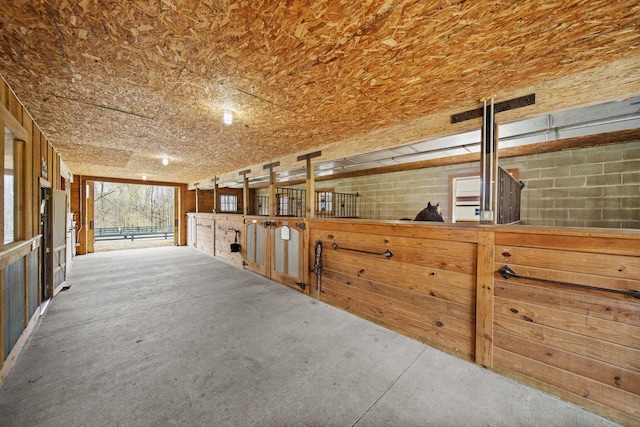 view of stable