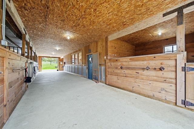 view of stable