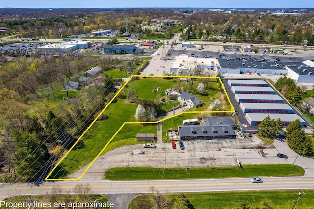 drone / aerial view