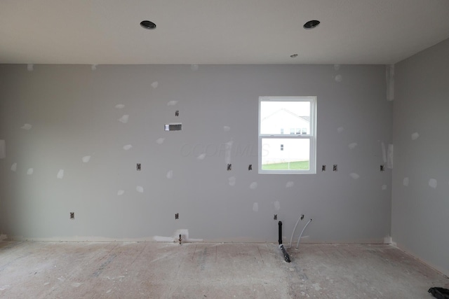view of unfurnished room
