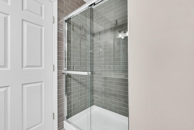 full bath with a stall shower