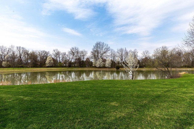 property view of water