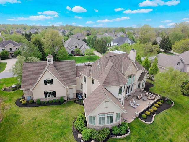 10577 Wellington Blvd, Powell, OH 43065 - aerial view of residential area