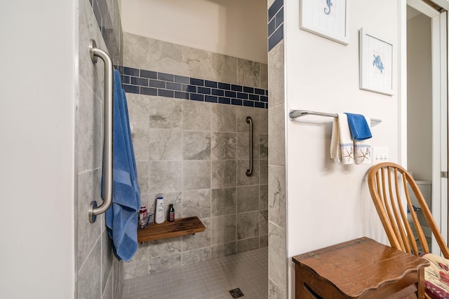 8688 Eliot Dr, Plain City, OH 43064 - bathroom with tiled shower