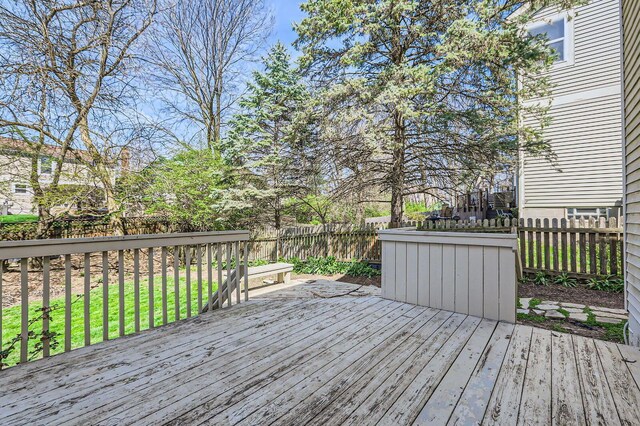 3225 Bellerive Dr, Pickerington, OH 43147 - deck featuring a fenced backyard