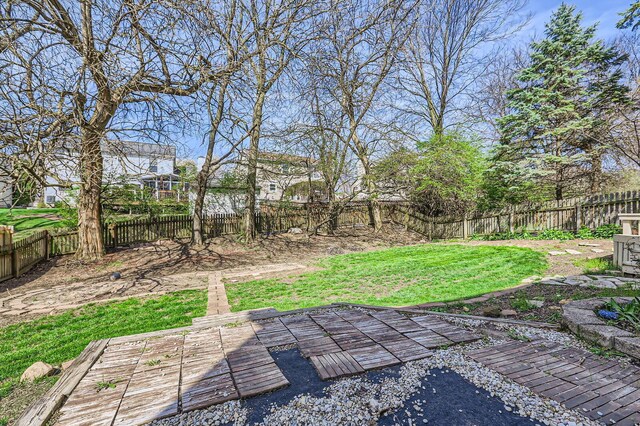 3225 Bellerive Dr, Pickerington, OH 43147 - view of yard featuring a patio area and a fenced backyard