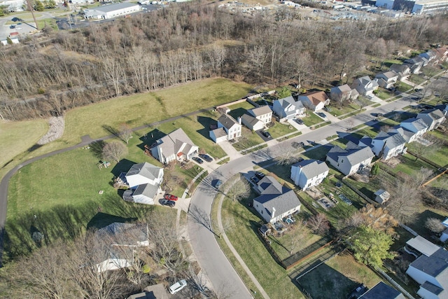 3528 Vintage Woods Dr, Hilliard, OH 43026 - aerial view with a residential view
