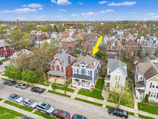 444 S 22nd St, Columbus, OH 43205 - aerial view of residential area