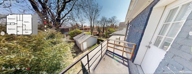 444 S 22nd St, Columbus, OH 43205 - view of balcony