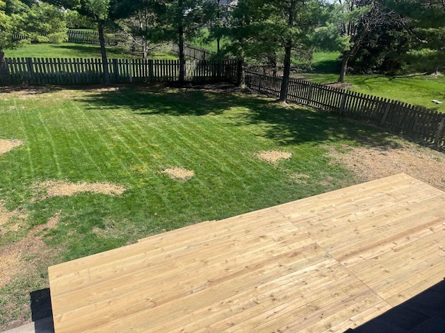 796 Village Park Dr, Powell, OH 43065 - view of yard featuring a fenced backyard